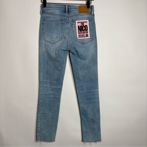 Aritzia Denim Forum The Nico Mid Rise Skinny Crop NWT size 26 - Picture 5 of 10